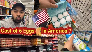 Walmart - Cost of 6 eggs in America | Walmart Supermarket | Food Prices At Walmart | Yeh hai America