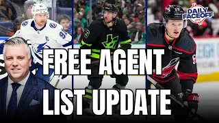 NHL Free Agents List Update : Frank Seravalli Analysis | Daily Faceoff Live