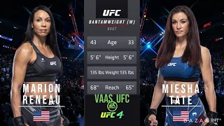 MARION RENEAU VS MIESHA TATE FULL FIGHT UFC FIGHT NIGHT