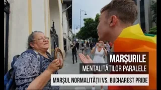 Marșurile mentalităților paralele: Marșul Normalității vs. Bucharest Pride