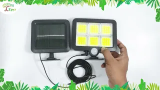 Epyz Solar Motion Sensor Light | Manual