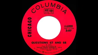 1969 Chicago - Questions 67 and 68 (mono 45)