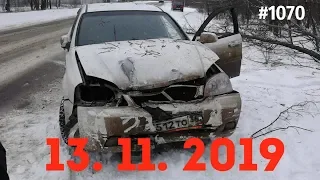 ☭★Подборка Аварий и ДТП от 13.11.2019/#1070/Ноябрь 2019/#авария