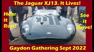 Check out the Jaguar XJ13 running and driving. Gaydon September 2022.