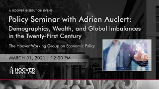 Policy Seminar with Adrien Auclert