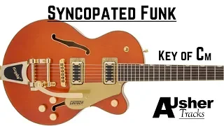Syncopated Funk in C minor | Guitar Backing Track