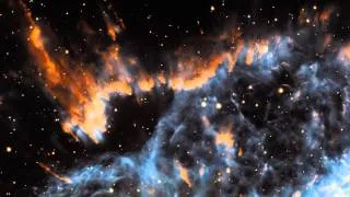 Hubble. Zoom into NGC 5189. HD