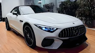 New Mercedes-AMG SL 2024 Futuristic Sport Car | Interior And Exterior