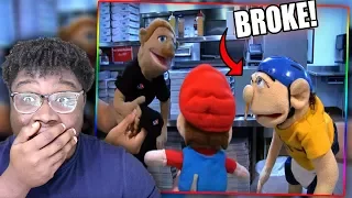 JEFFY GETS A JOB! | SML Movie: The Fender Bender Reaction!