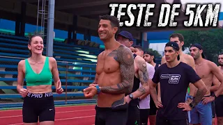 TESTE DE 5KM NA CORRIDA