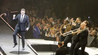 We saw Michael Bublé in concert