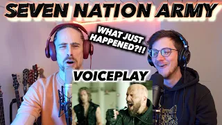 Voiceplay made "Seven Nation Army" SO MUCH BETTER!!! (FIRST REACTION!) #thewhitestripes