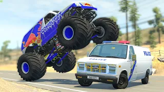 EPIC POLICE CHASES #49 - BeamNG Drive | CRASHdriven