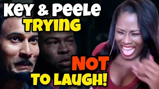 Key & Peele - Trying NOT To Laugh When Your Friend Is Crying! | REACTION