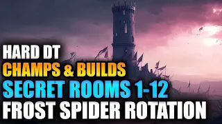 EVERY CHAMPION AND BUILD YOU NEED SECRET ROOMS 1-12 | RAID: SHADOW LEGENDS