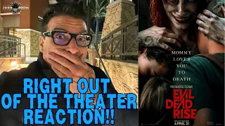 EVIL DEAD RISE | Right Out of the Theater Reaction!! | Warner Bros