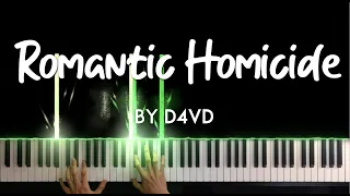 Romantic Homicide by d4vd piano cover + sheet music