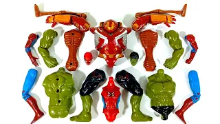 Merakit Mainan Spider-Man, Siren Head, Hulk Smash, Hulk Buster Avengers Superhero Toys