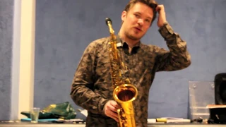 Baptiste Herbin Saxophone Jazz Lesson to Gerry Lopez in Paris