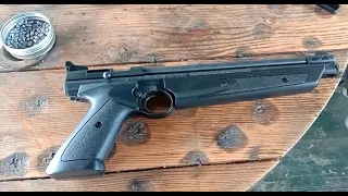 Стреляем из Crosman 1377 пульками разного веса, смотрим скорость