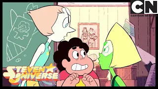 Steven Universe | Robolympics | Pearl and Peridot Build Robots | Back to the Barn | Cartoon Network