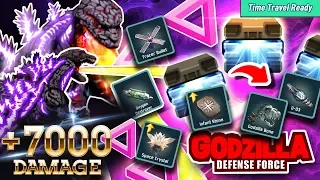 D-03 MY 17 ARTIFACT COLLECTED TOTAL OF +7000%  DAMAGE UNLOCKED【ゴジラディフェンスフォース】GODZILLA DEFENSE FORCE