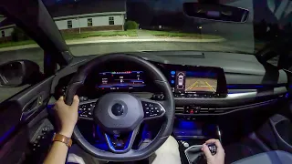 2023 Volkswagen Golf R 20th Anniversary Edition 6MT - POV Night Drive (Binaural Audio)