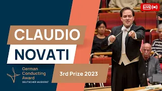 German Conducting Award 2023 - Claudio Novati, 3rd Prize