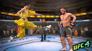 Khabib Nurmagomedov vs. Lamsai Wing (EA sports UFC 4)