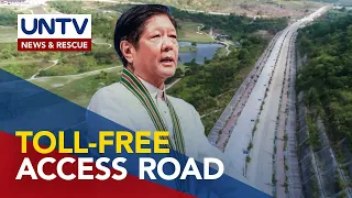 PBBM orders timely completion of New Clark City Access Road