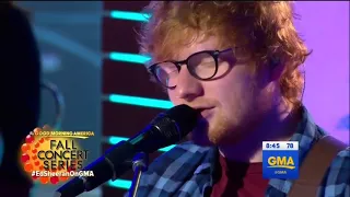 Ed Sheeran -  Perfect Live at GMA (9.25.17)