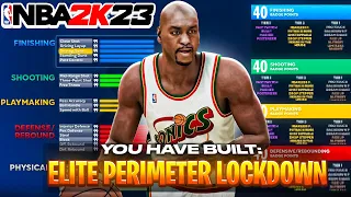 ❗I DISCOVERED THE MOST BROKEN HASH LOCK BUILD (GARY PAYTON) IN THE NBA 2K23 MY PLAYER BUILDER👀❗