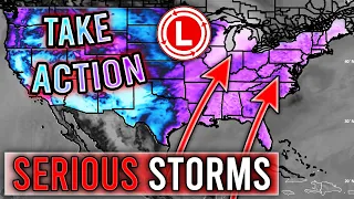 Prepare NOW for Serious Storms... Long Term Stormy Pattern, HUGE Pattern Switch, Major Heat Wave