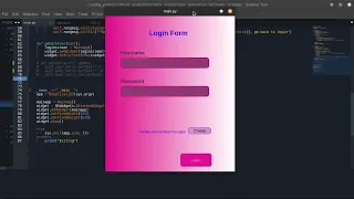 Login Gui with Python pyqt5 library ... AK KHAN