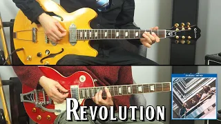 The Beatles | Revolution | Guitar and Bass Cover | Instrumental | (4K)