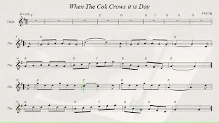 When The Cock Crows it is Day (Tá an Coileach Ag Fógairt an Lae)