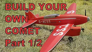 MinimumRC De Havilland 88 Comet Racer Kit Build, Part 1 of 2