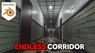 How To Make An ENDLESS Corridor In Blender - Tutorial