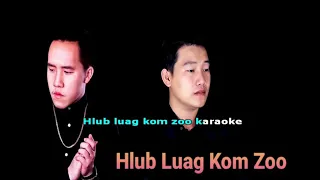 Hlub Luag Kom Zoo Karaoke By Mang Vang & David Yang