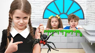 Eva and Wednesday - Compilation video for kids