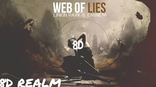 8D | Linkin Park & Eminem - Web of Lies [After Collision 2] (Mashup)