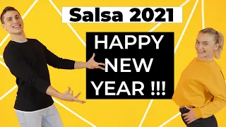 Salsa Dance Tutorial Combination (Int-Adv) | Happy New Year Salsa Tutorial (Salsa 2021)