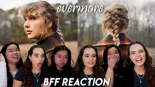 EVERMORE BY TAYLOR SWIFT | BFF ALBUM REACTION VIDEO | 12 Days of Kimm-mas (Day 6)