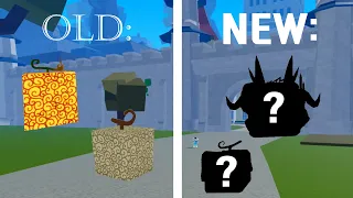 Old VS New Devil Fruit Designs in Blox Fruits!