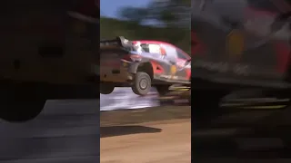 1 minute of rally cars jumping at Rally Italy 🇮🇹