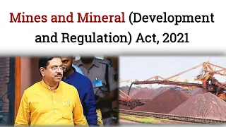 Amendment in Mines and Minerals (Development and Regulation) Act ,1957 l 2021 l Hindi