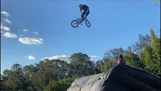 World First 360 Double Backflip Tailwhip on BMX!