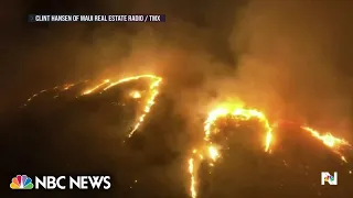 Deadly wildfires in Hawaii scorching island of Maui