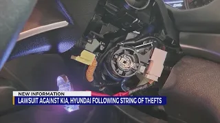 Lawsuit against Kia, Hyundai following string of thefts