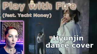 У меня случился Heart attack 😱💔 || Hyunjin "Play With Fire (Feat. Yacht Money)" (원곡 : Sam Tinnesz)